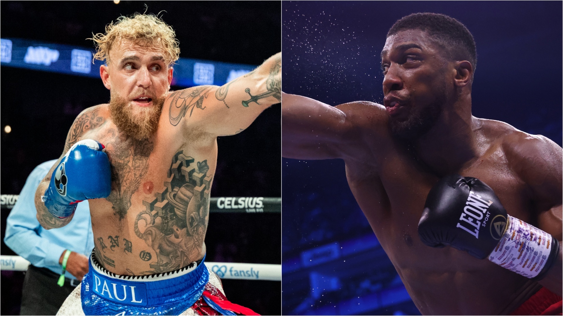 Jake Paul Anthony Joshua November 2025