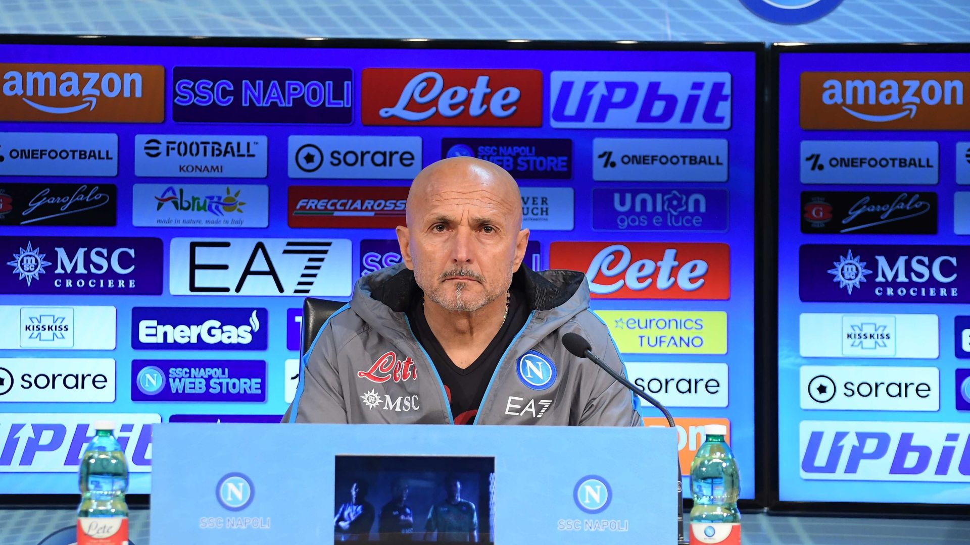 La conferenza stampa di Spalletti