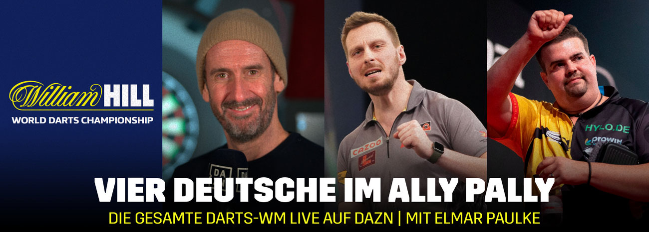 DAZN Darts-WM 2022 Banner