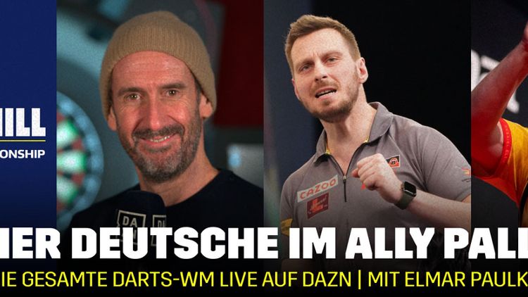 DAZN Darts-WM 2022 Banner