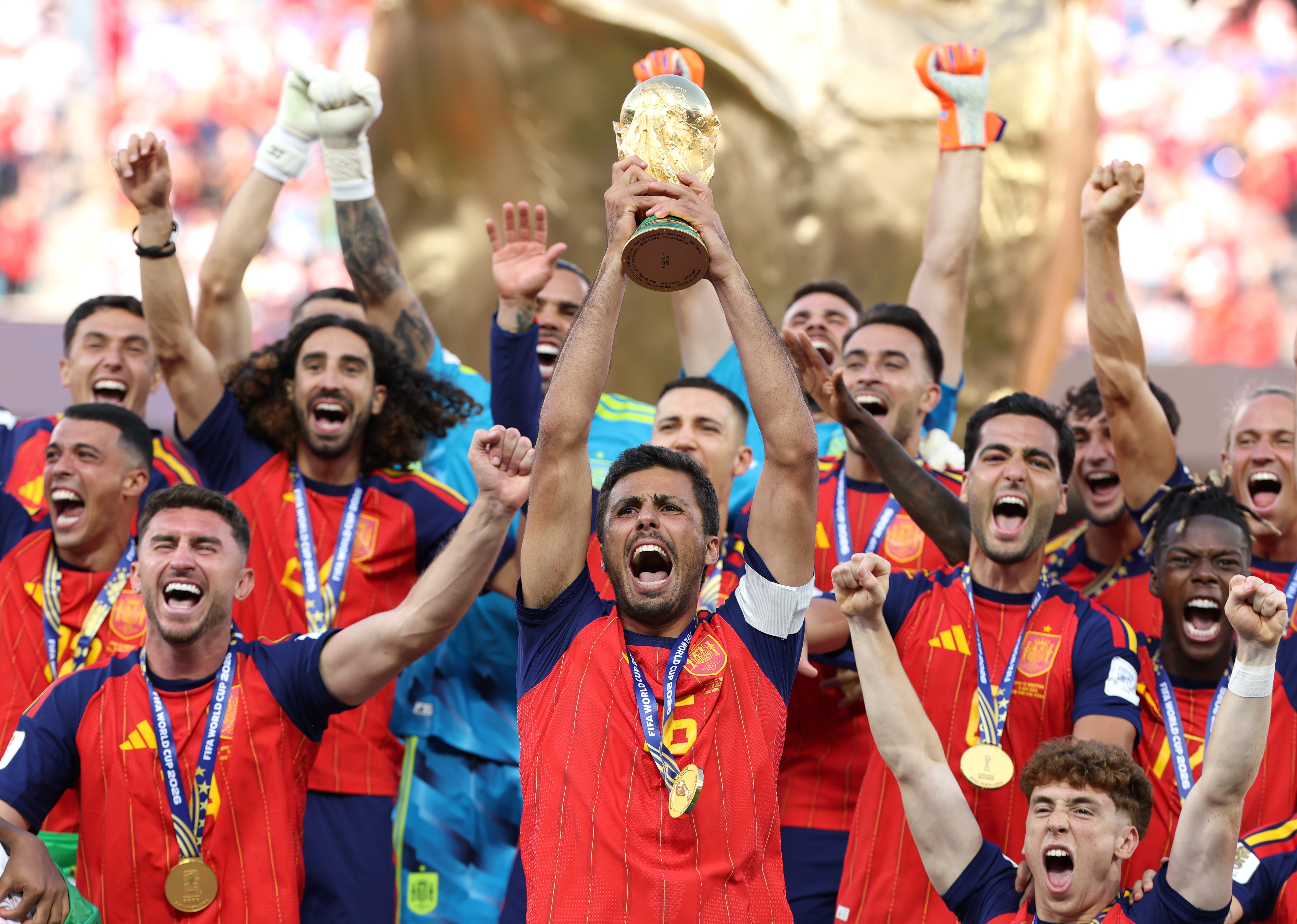 Spain World Cup trophy