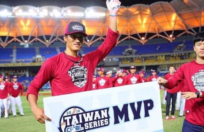 2014台灣大賽MVP - 余德龍