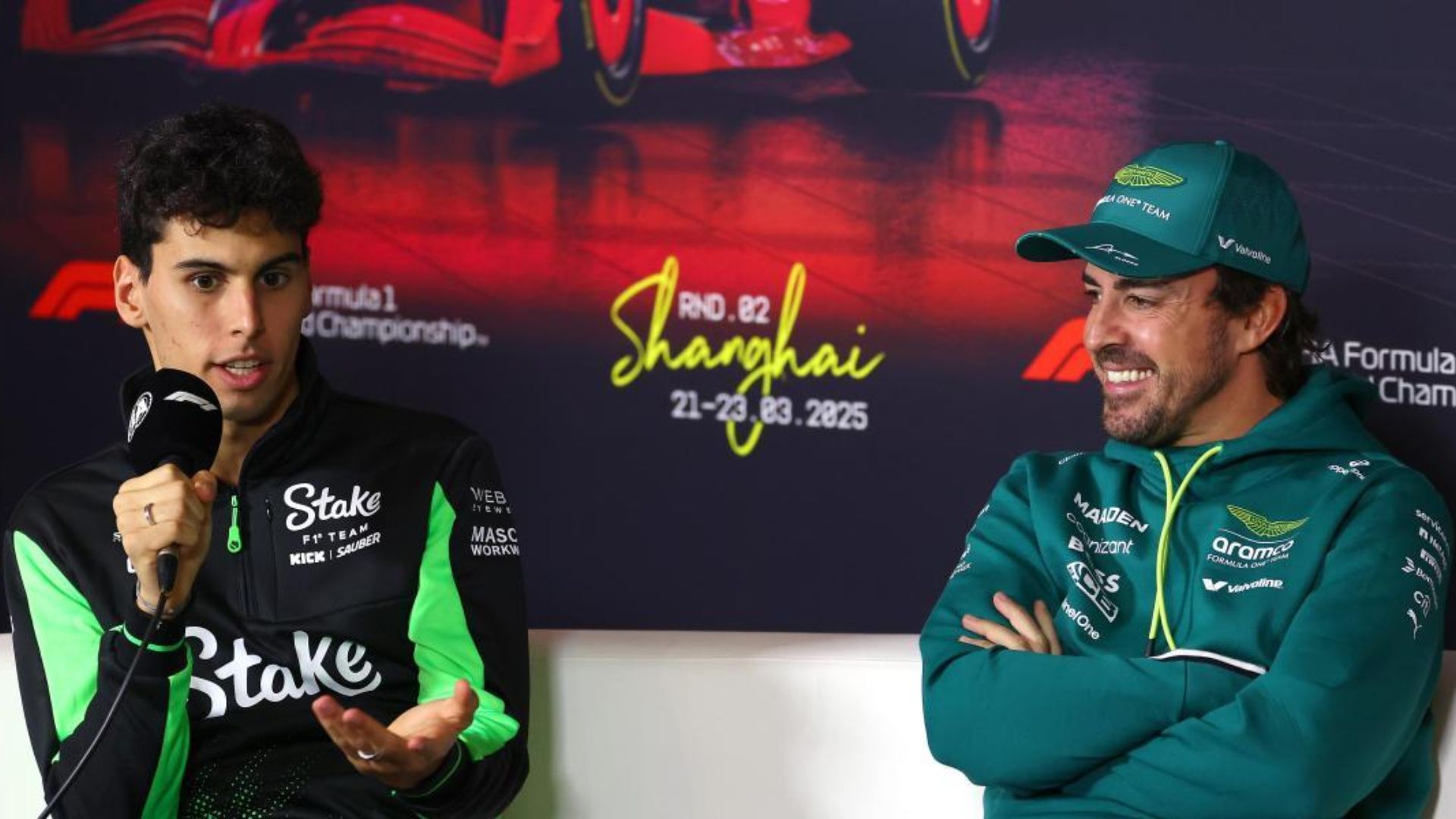 Bortoleto, Fernando Alonso