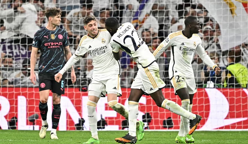 Man City Real Madrid