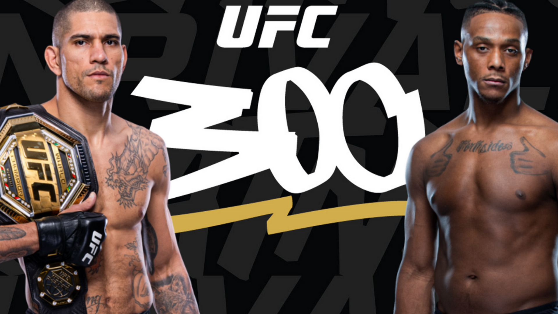 Alex Pereira vs Jamahal Hill UFC 300