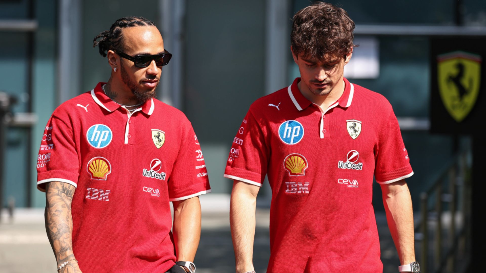 Charles Leclerc, Lewis Hamilton, Ferrari