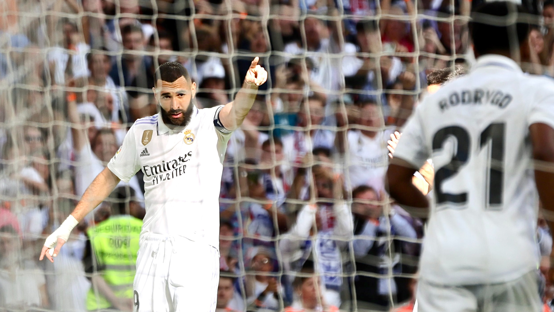 Karim Benzema, Rodrygo Goes, Real Madrid, LaLiga