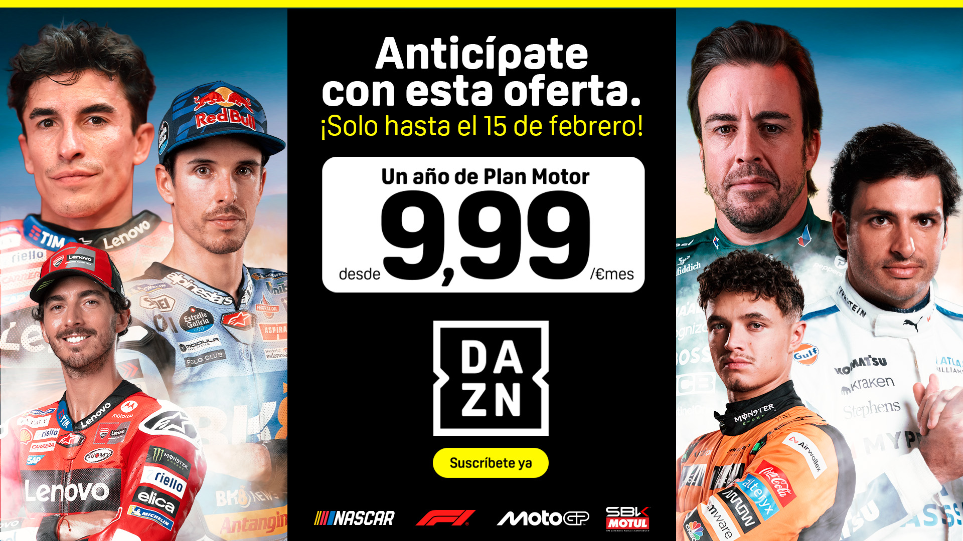 Early Bird Motor DAZN