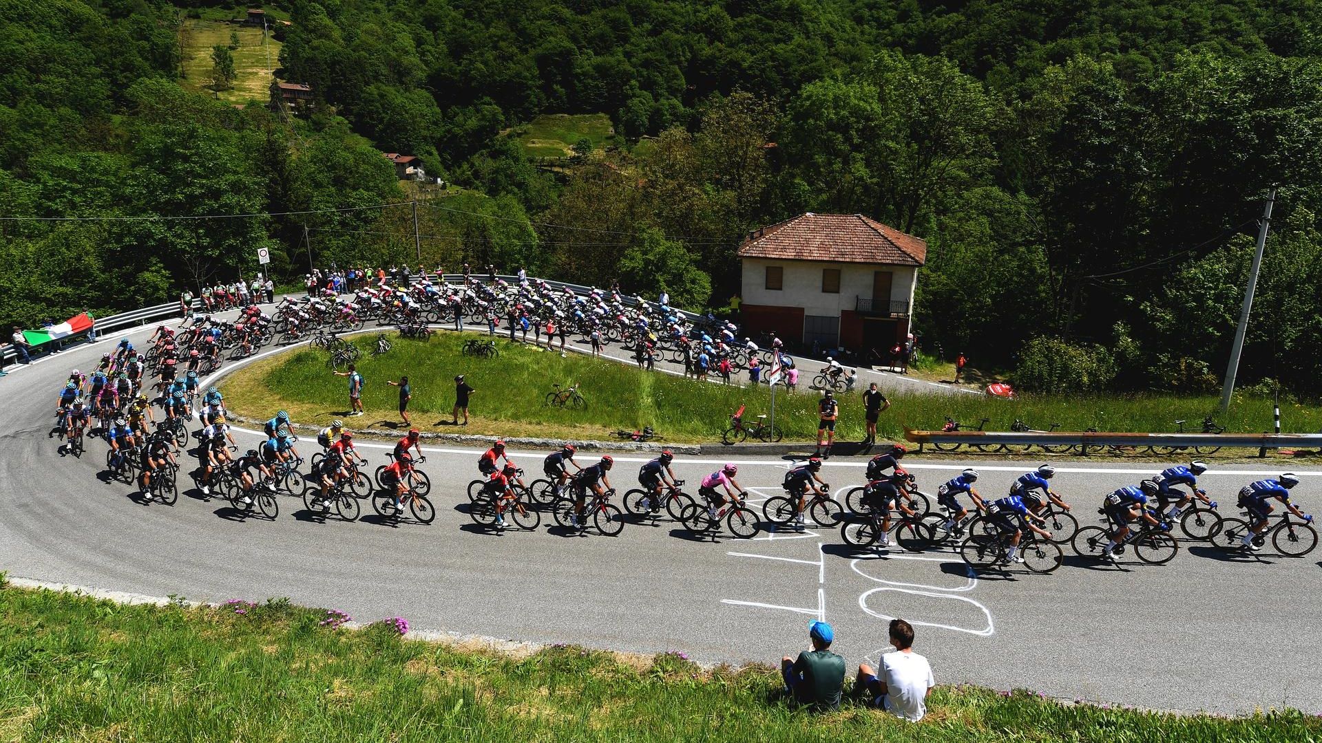 Radsport Giro d'Italia Bergetappe 20052021