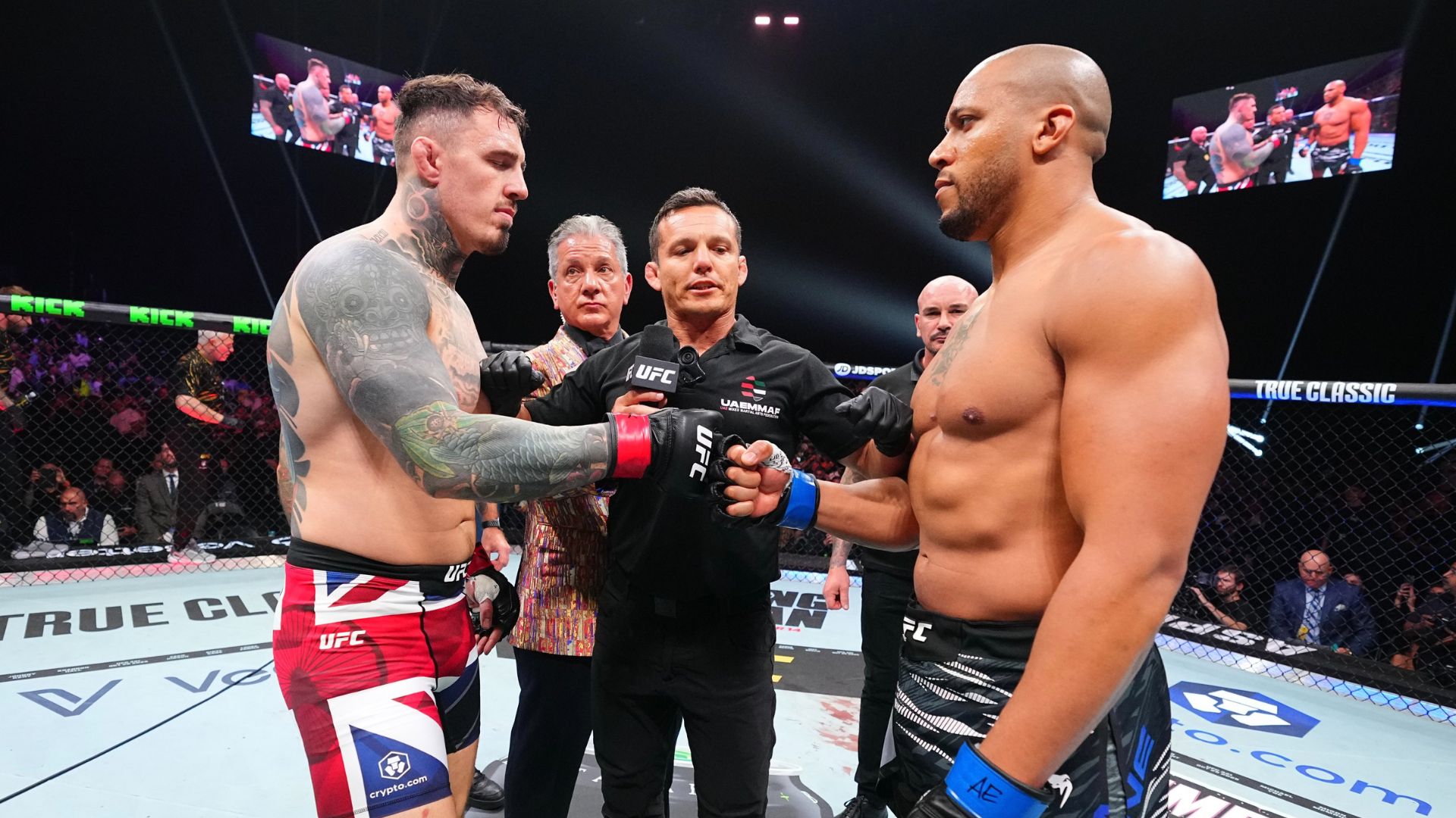 Tom Aspinall vs Ciryl Gane