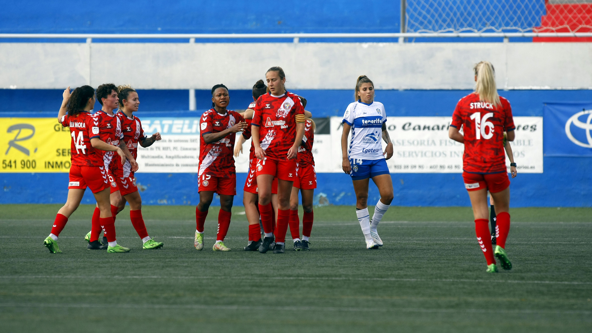 Levante Las Planas, Granadilla Tenerife, Finetwork Liga F