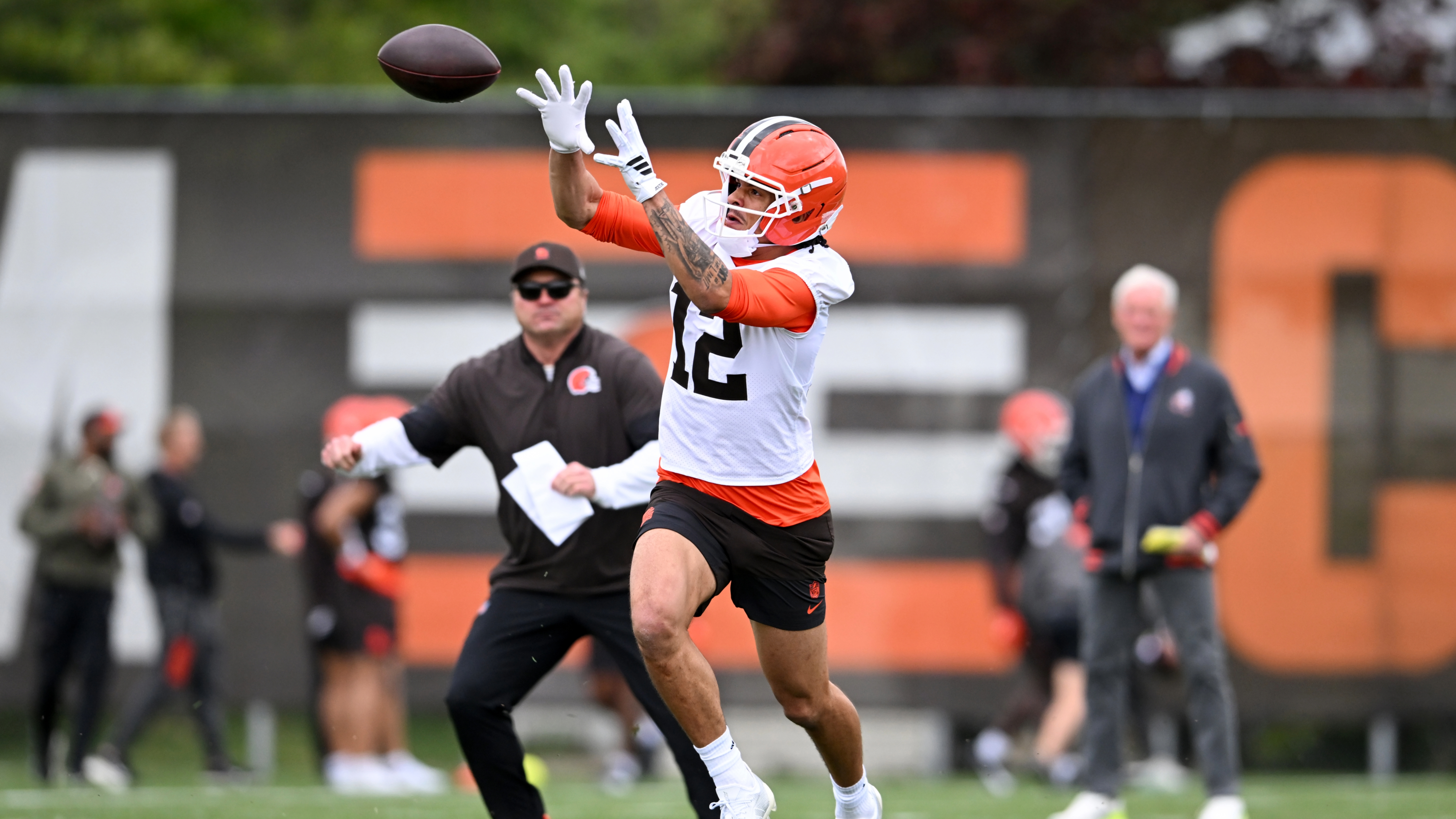 Denzel Boston: Browns' rookie WR on QB battle and doing 'something ...
