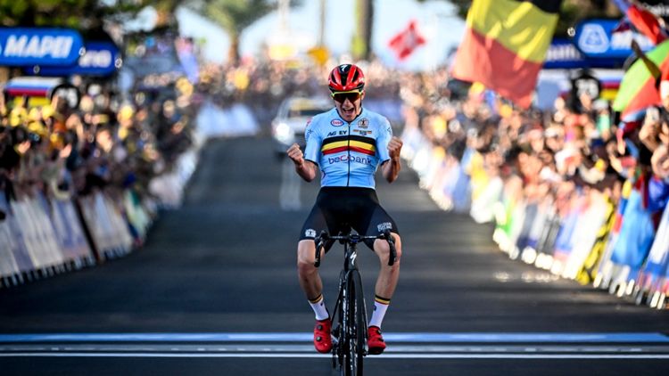 Remco Evenepoel, mondiale ciclismo, DAZN Italia