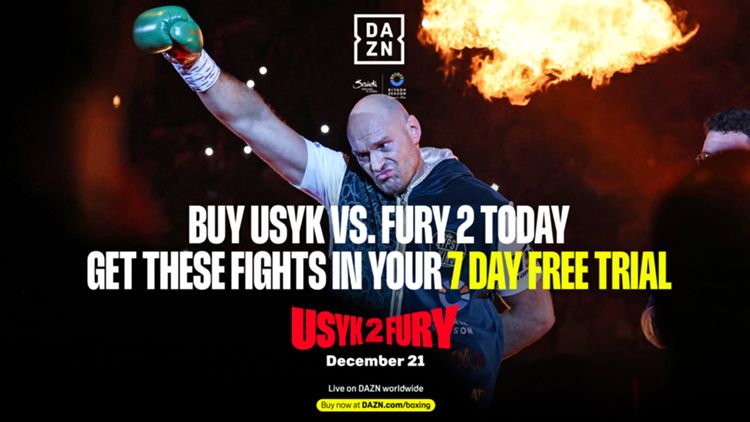 Usyk v Fury 2 PPV trial