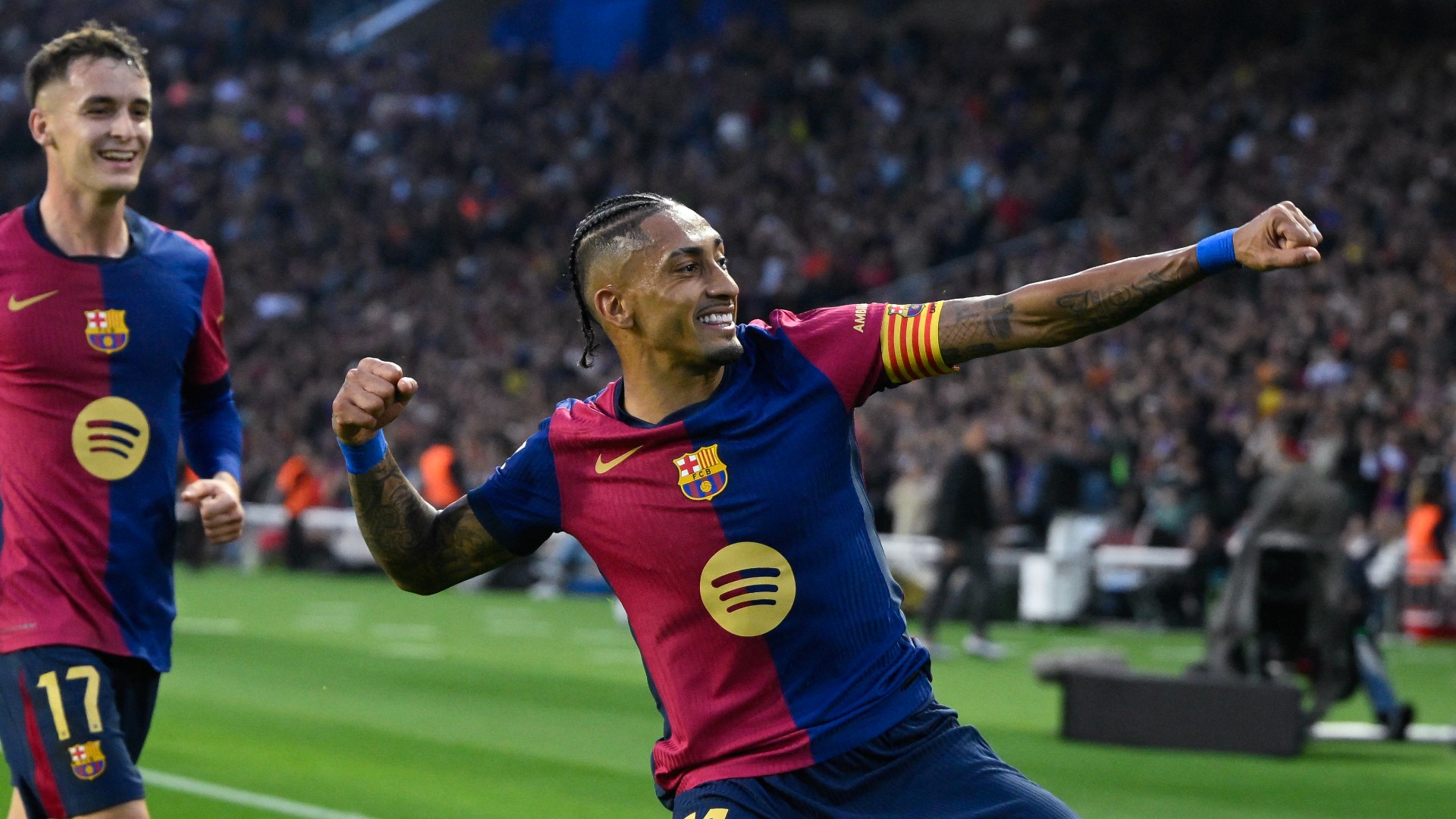 FC Barcelona Raphinha LaLiga 031124