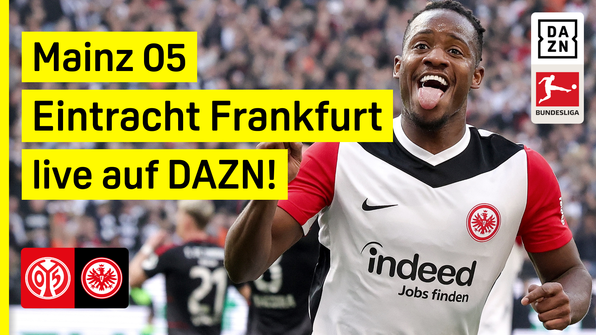 Mainz 05 Eintracht Frankfurt Bundesliga Header DAZN