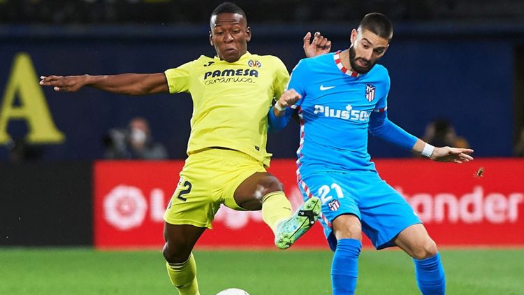 villarreal atletico madrid liga