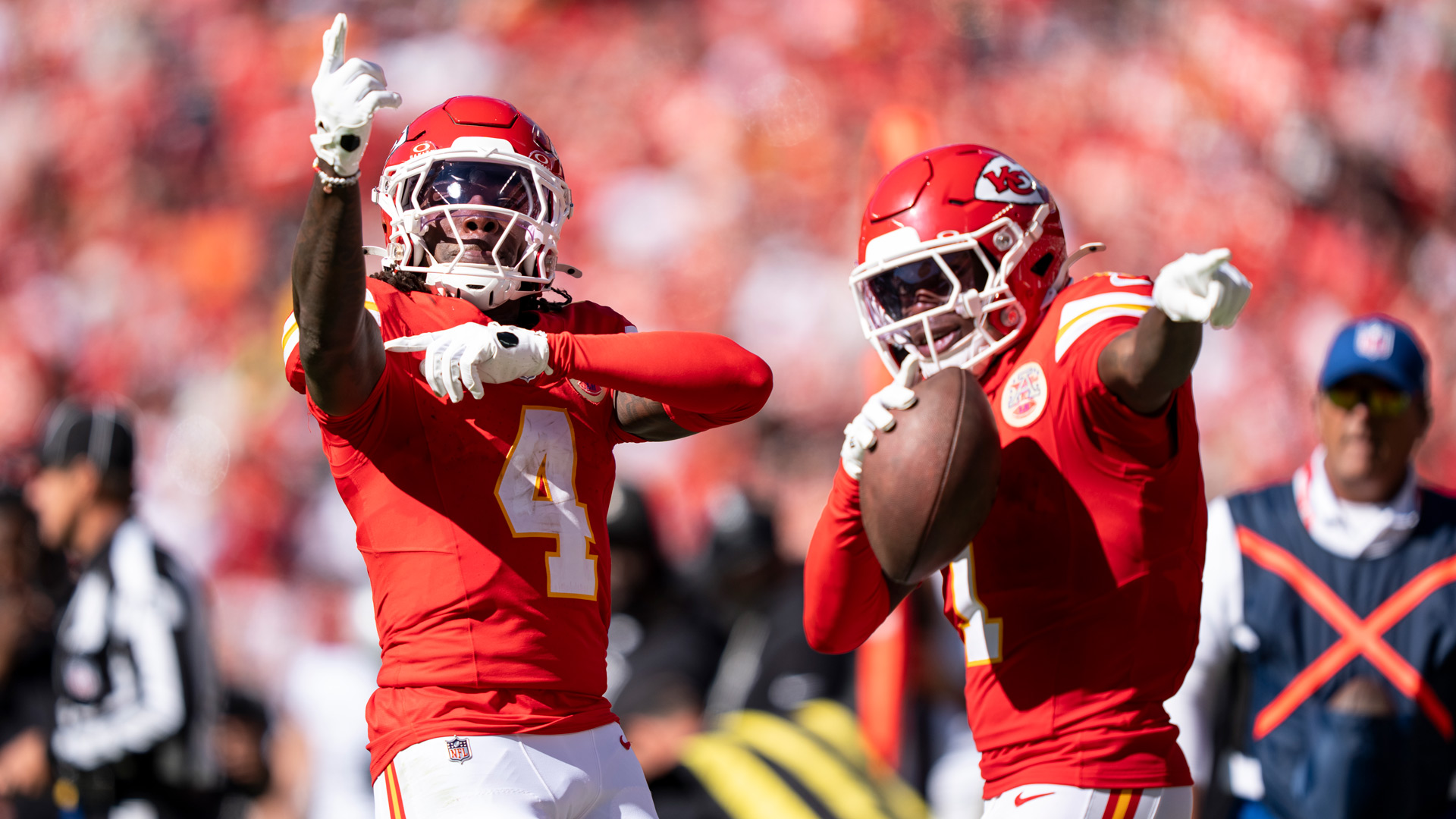 Rashee Rice Xavier Worthy Kansas City Chiefs NFL19102025