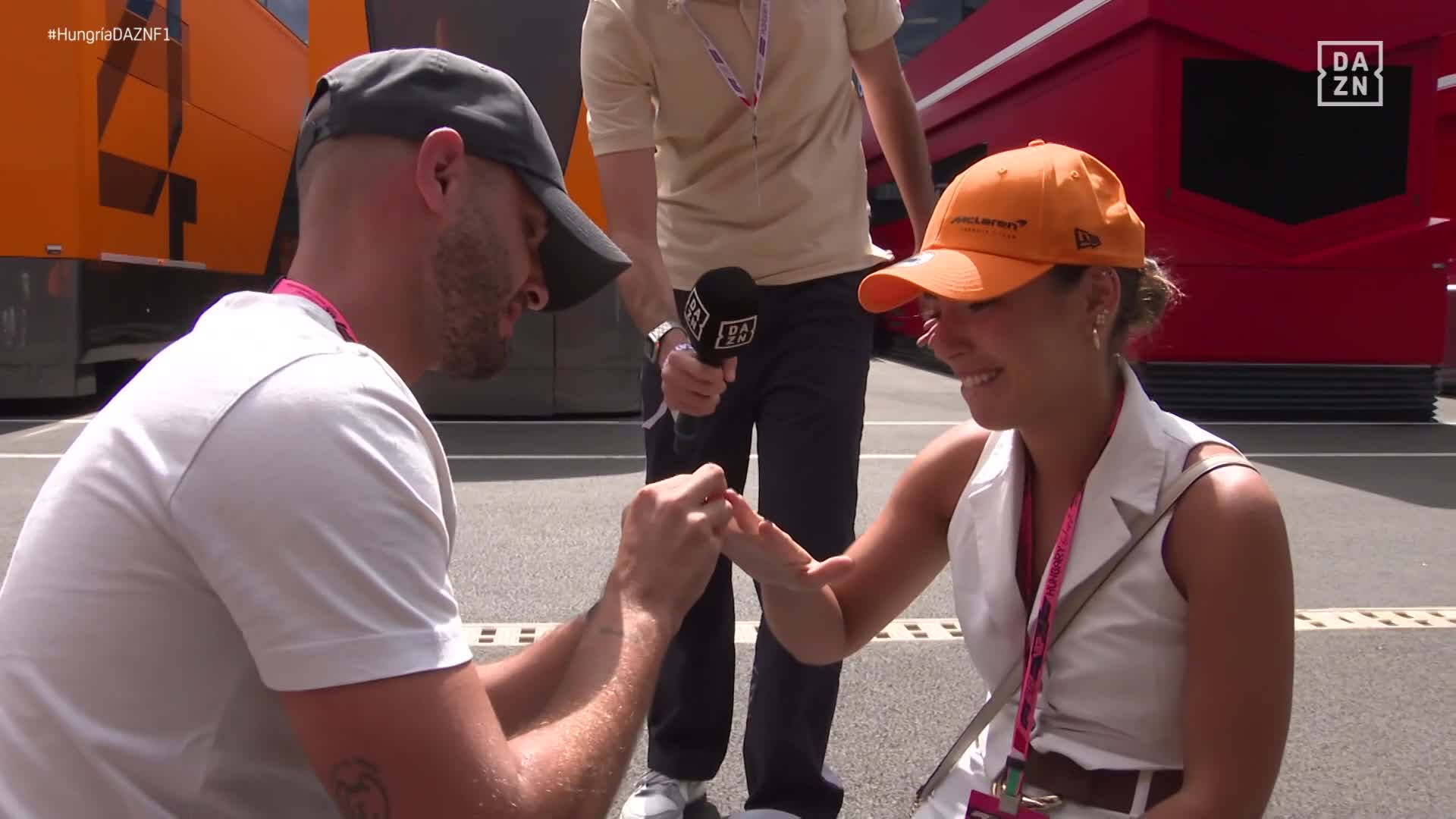 Pedida matrimonio, Hungaroring