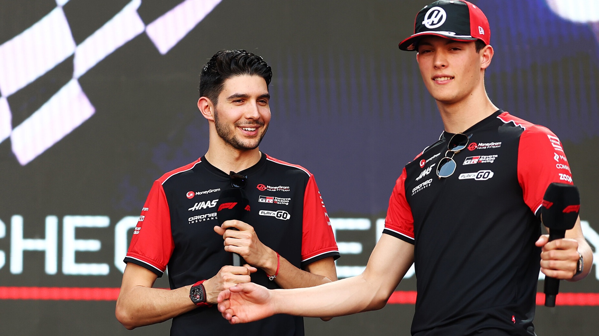 2025-04-10 Ocon Bearman Oliver Haas F1 Formula 1