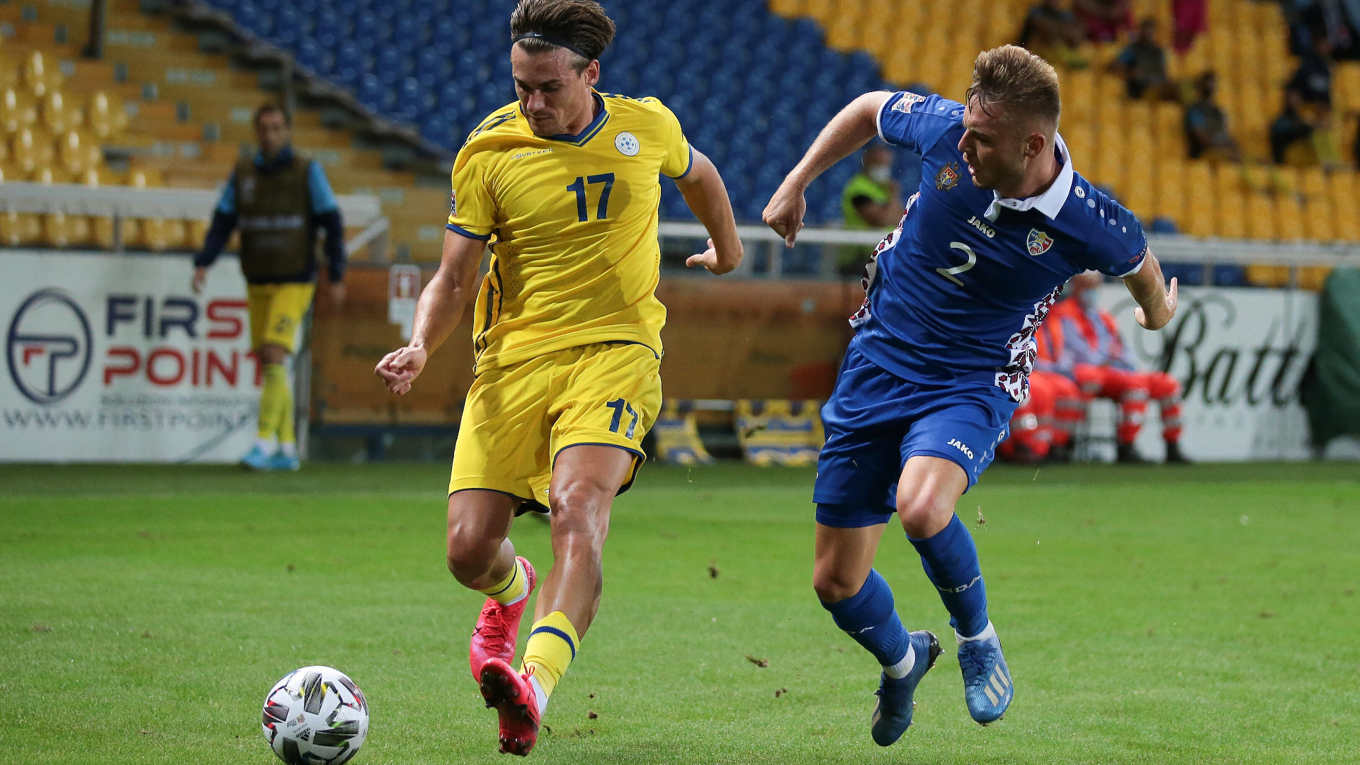 ONLY GERMANY Kosovo vs. Republik Moldau Benjamin Kololli Oleg Reabciuk 03092020