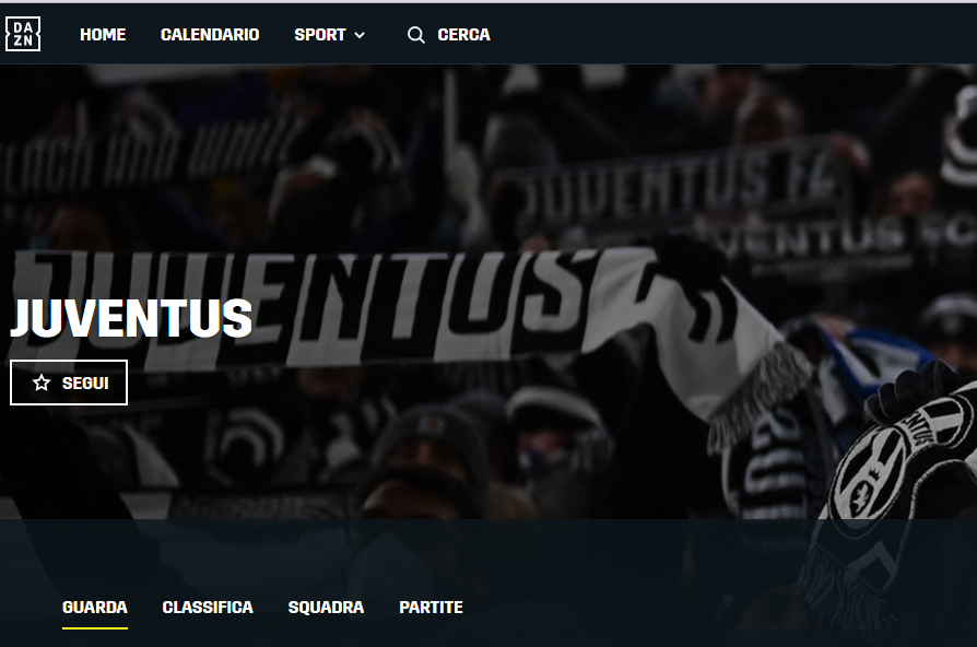 Come seguire la Juventus su DAZN