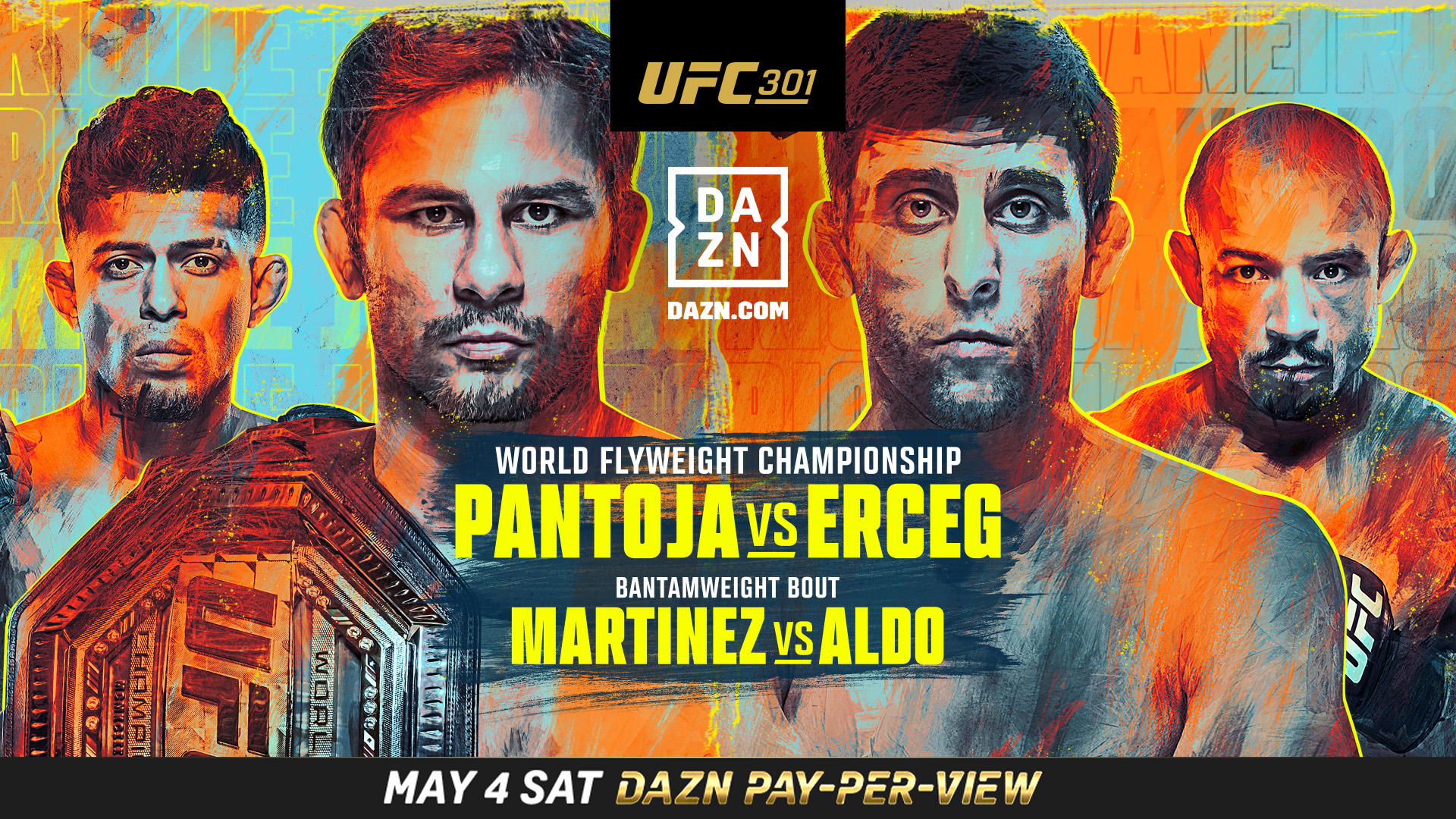 UFC 301: Pantoja vs. Erceg
