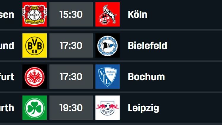 Bundesliga 26. Spieltag DAZN