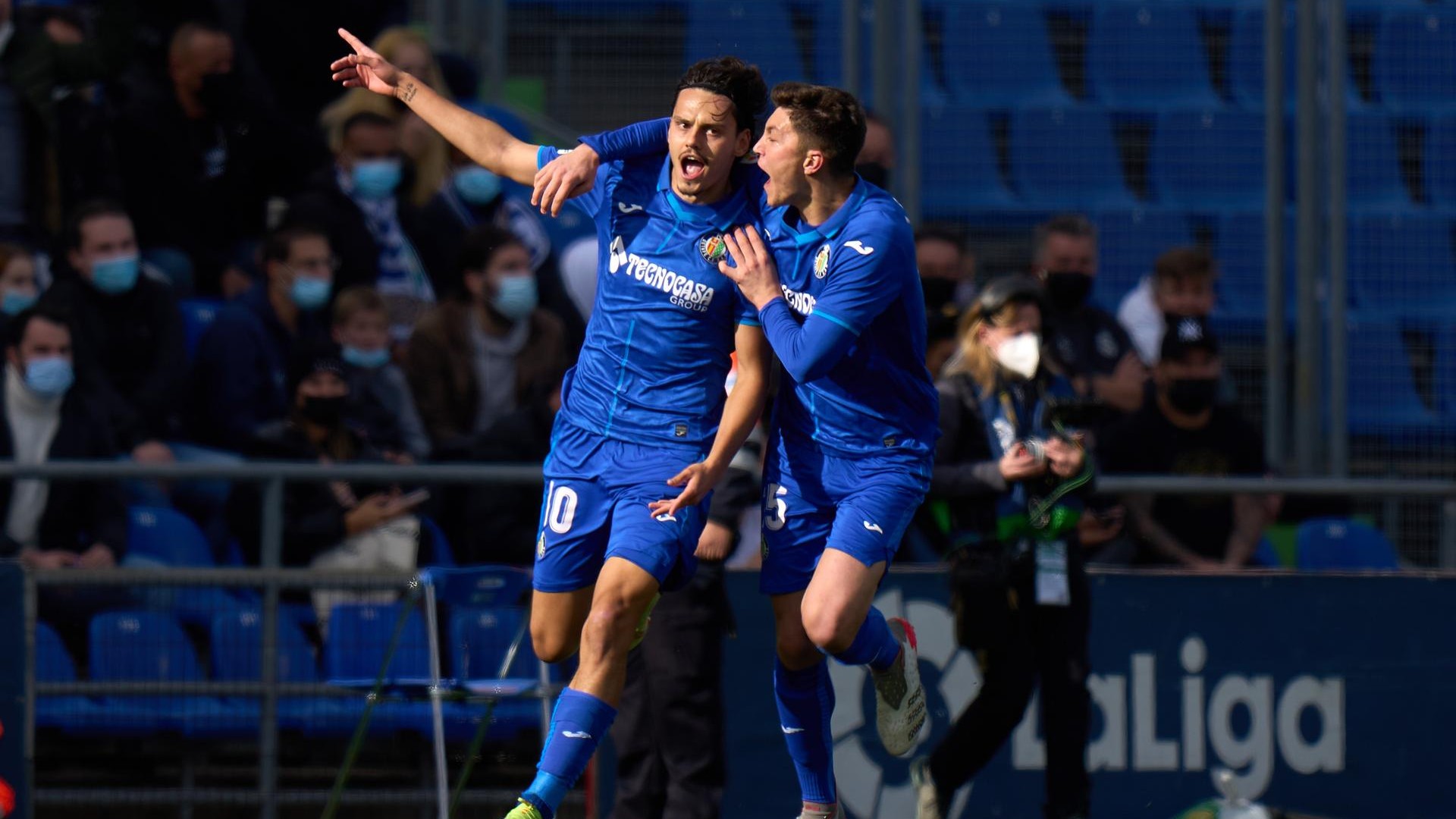 Esultanza Getafe Liga