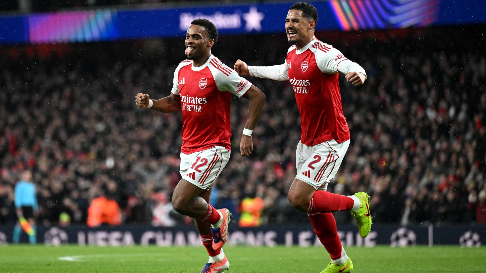 Arsenal Jurrien Timber Champions League 261125