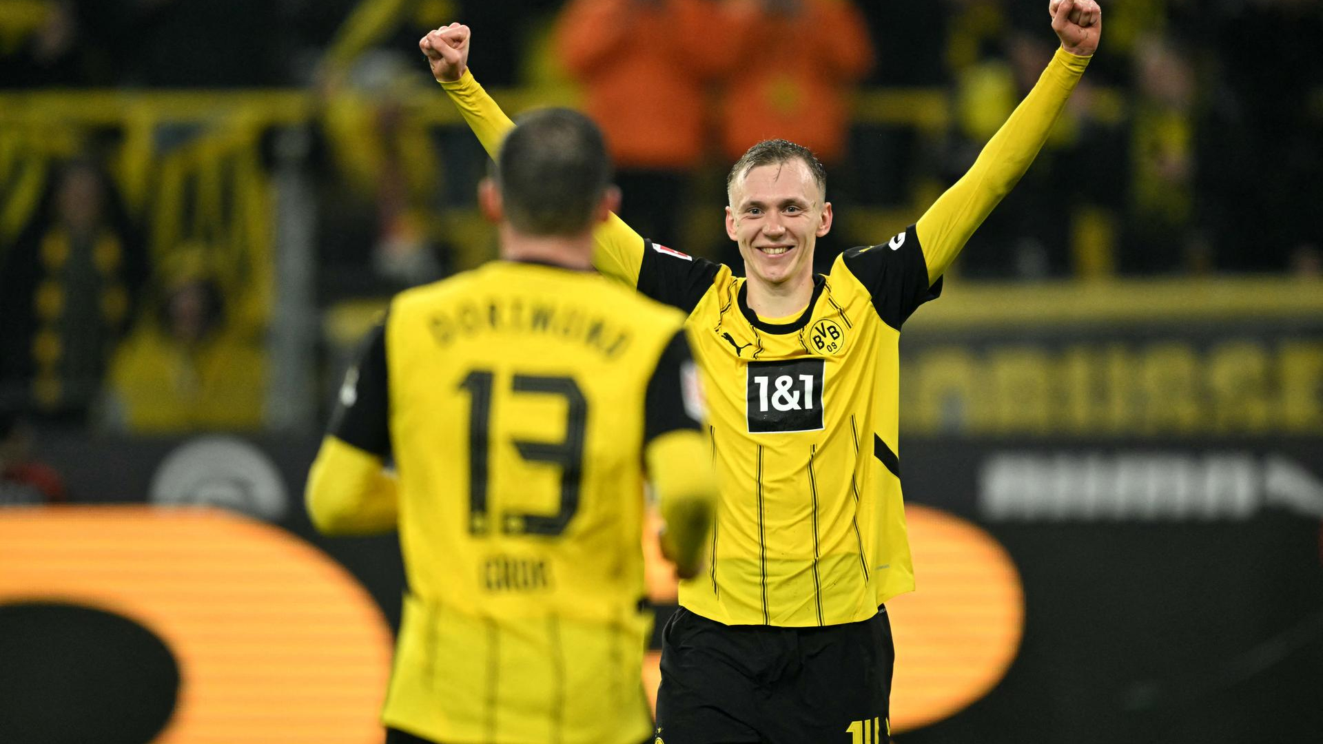 Maximilian Beier BVB 2025 Jubel Union Berlin