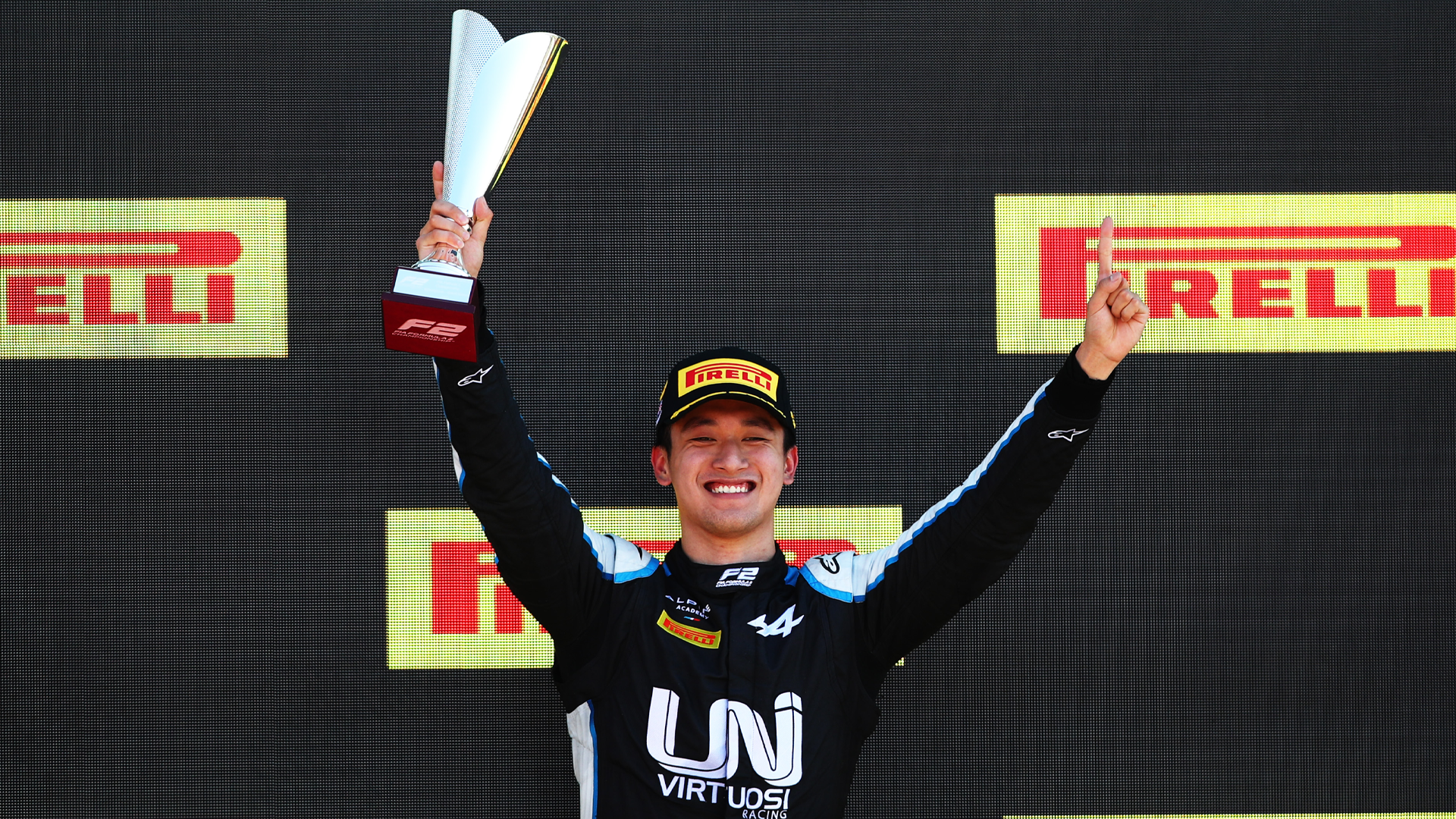 Guanyu Zhou, Alpine Academy, temporada 2021, F2, Fórmula 2