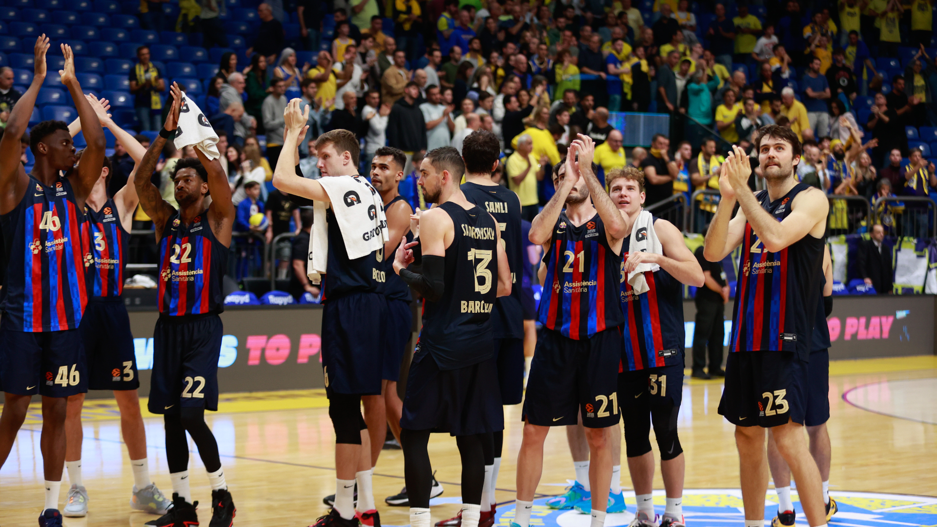Barcelona baloncesto, Maccabi Tel Aviv, Euroliga