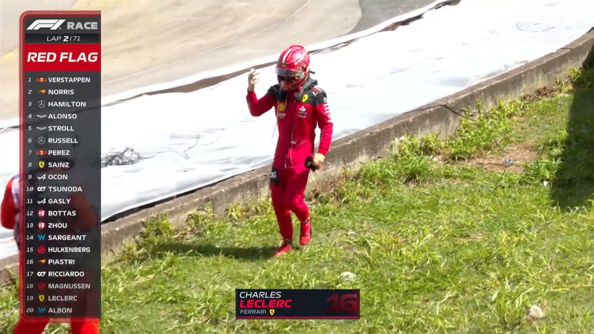 Charles Leclerc, Ferrari, GP Brasil, Interlagos
