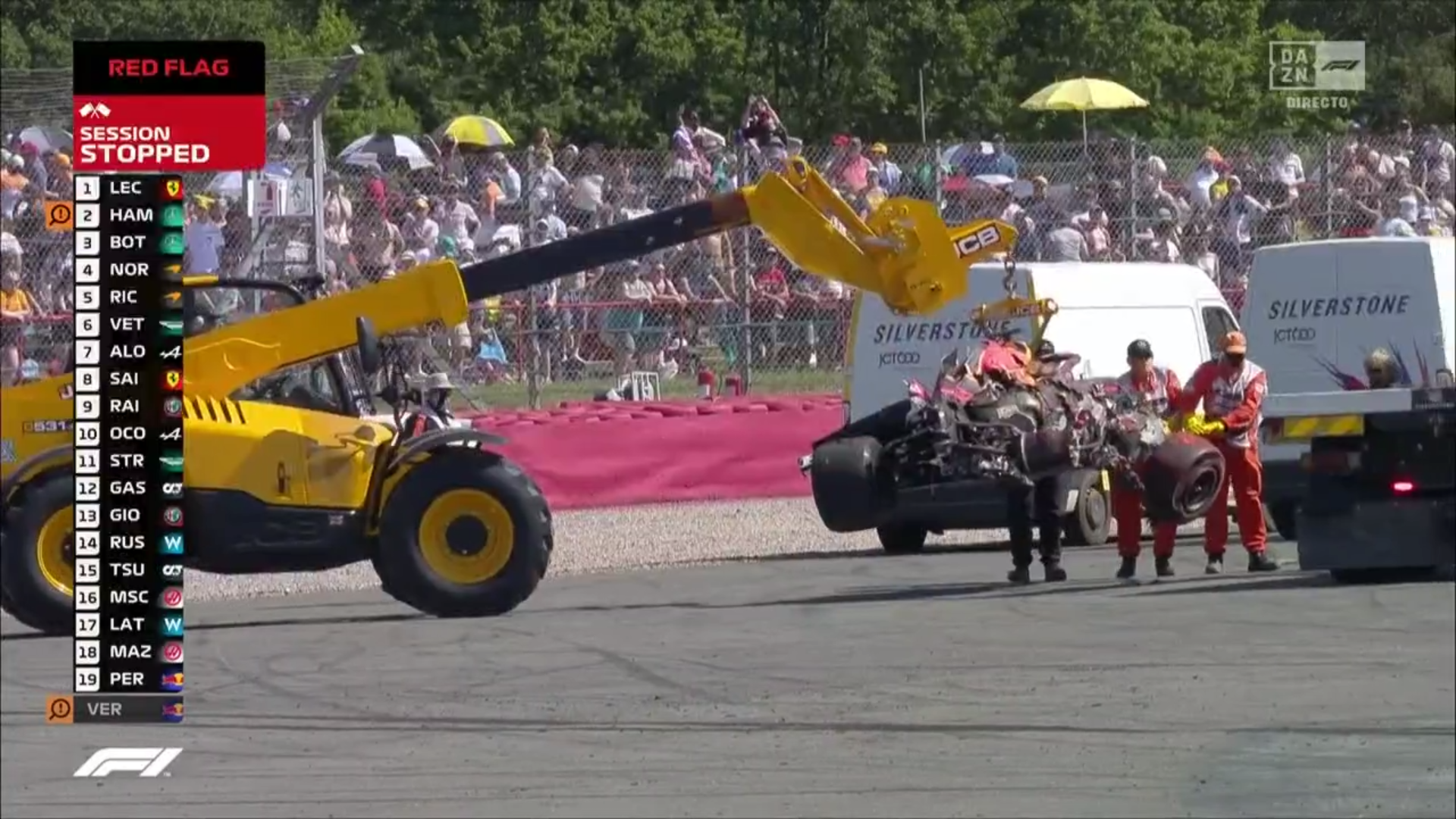 Verstappen accidente