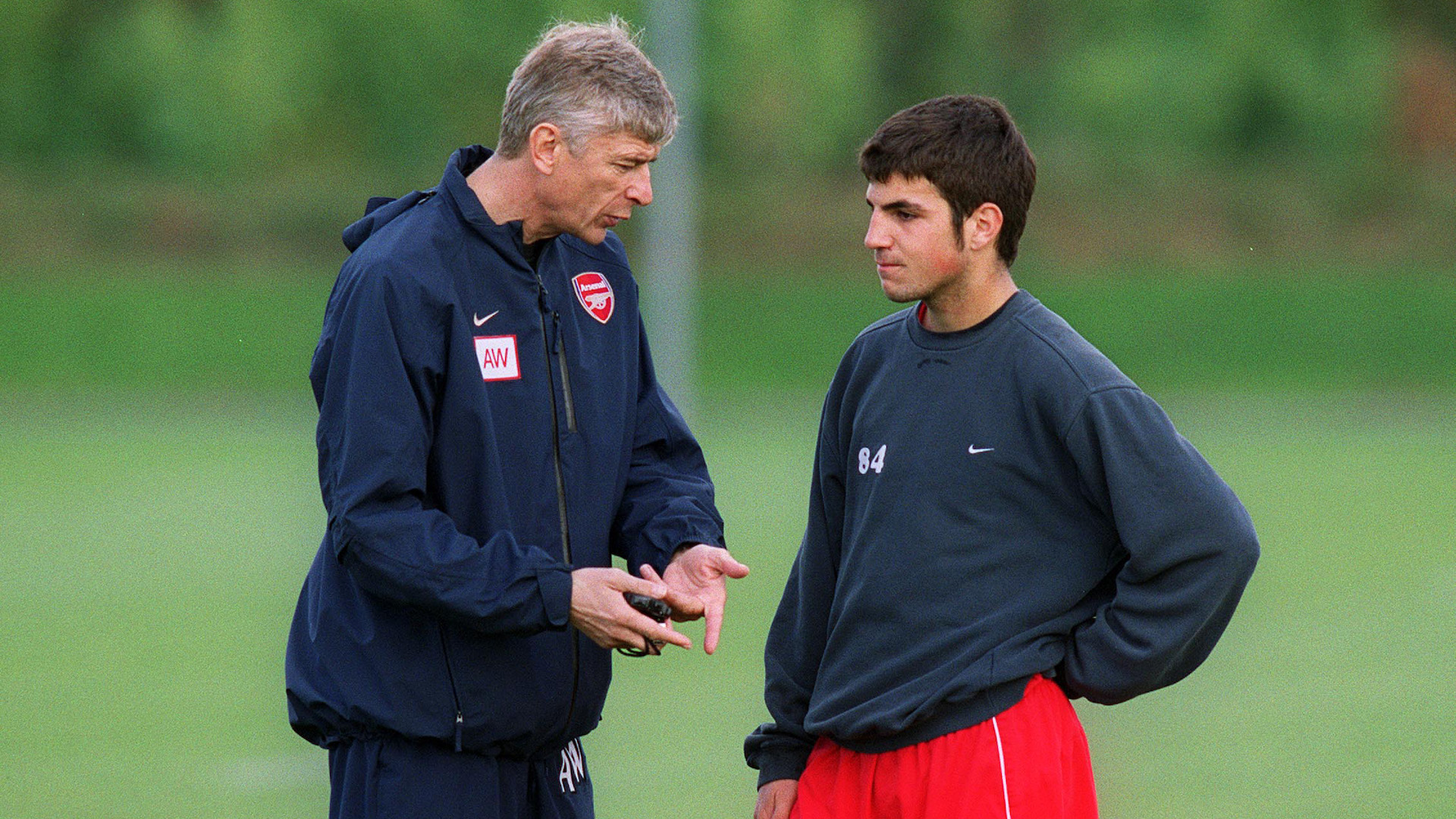 Cesc Fàbregas, Arsène Wenger, Arsenal