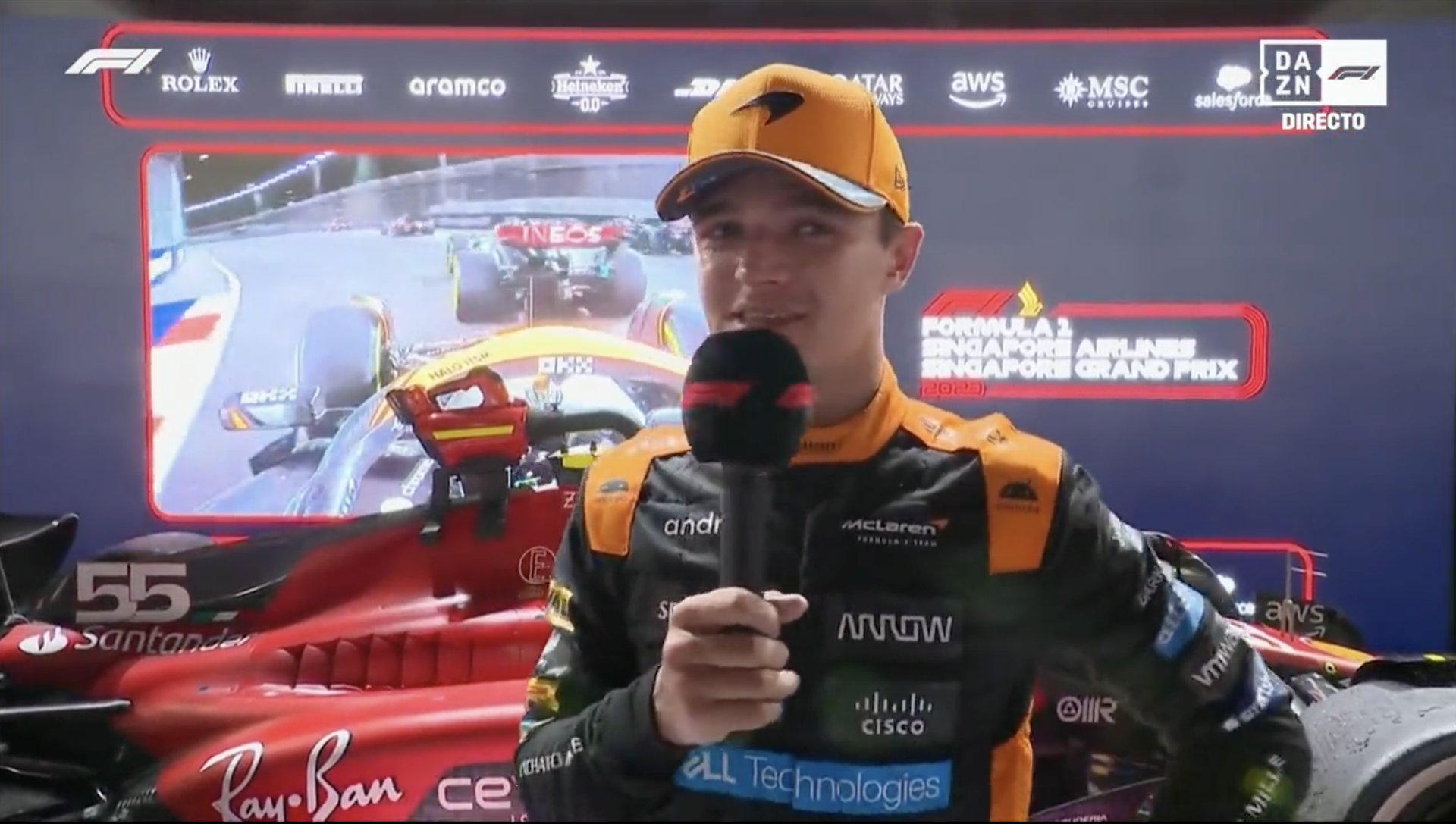 Lando Norris, McLaren, GP Singapur, F1