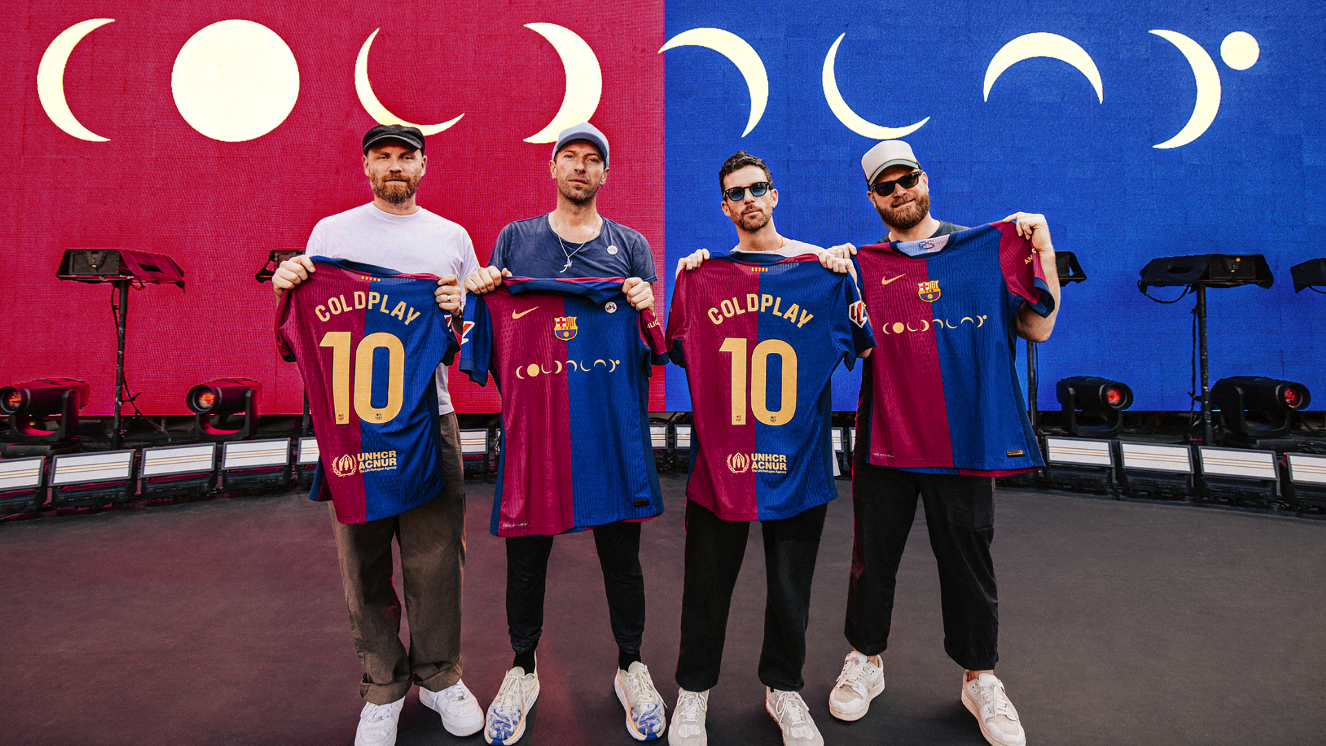 Coldplay, FC Barcelona, Spotify