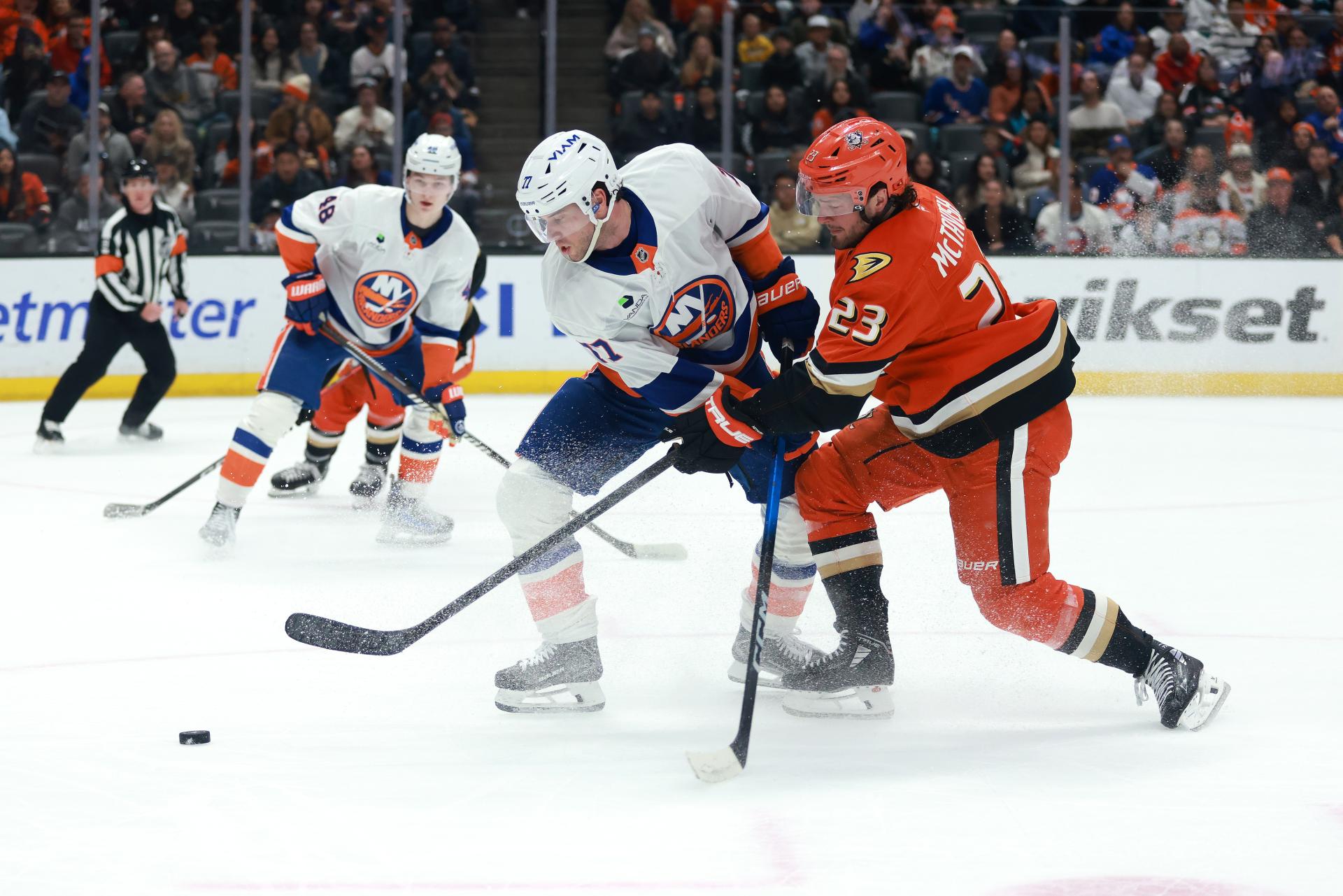 NHL New York Islanders Anaheim Ducks