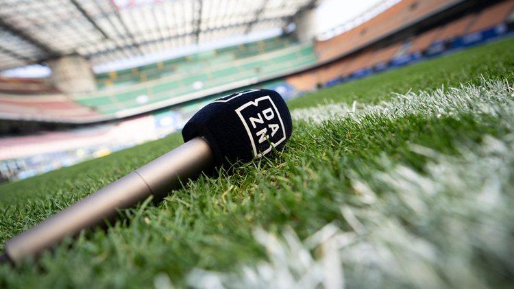 Microfono DAZN, stadio San Siro, Serie A TIM