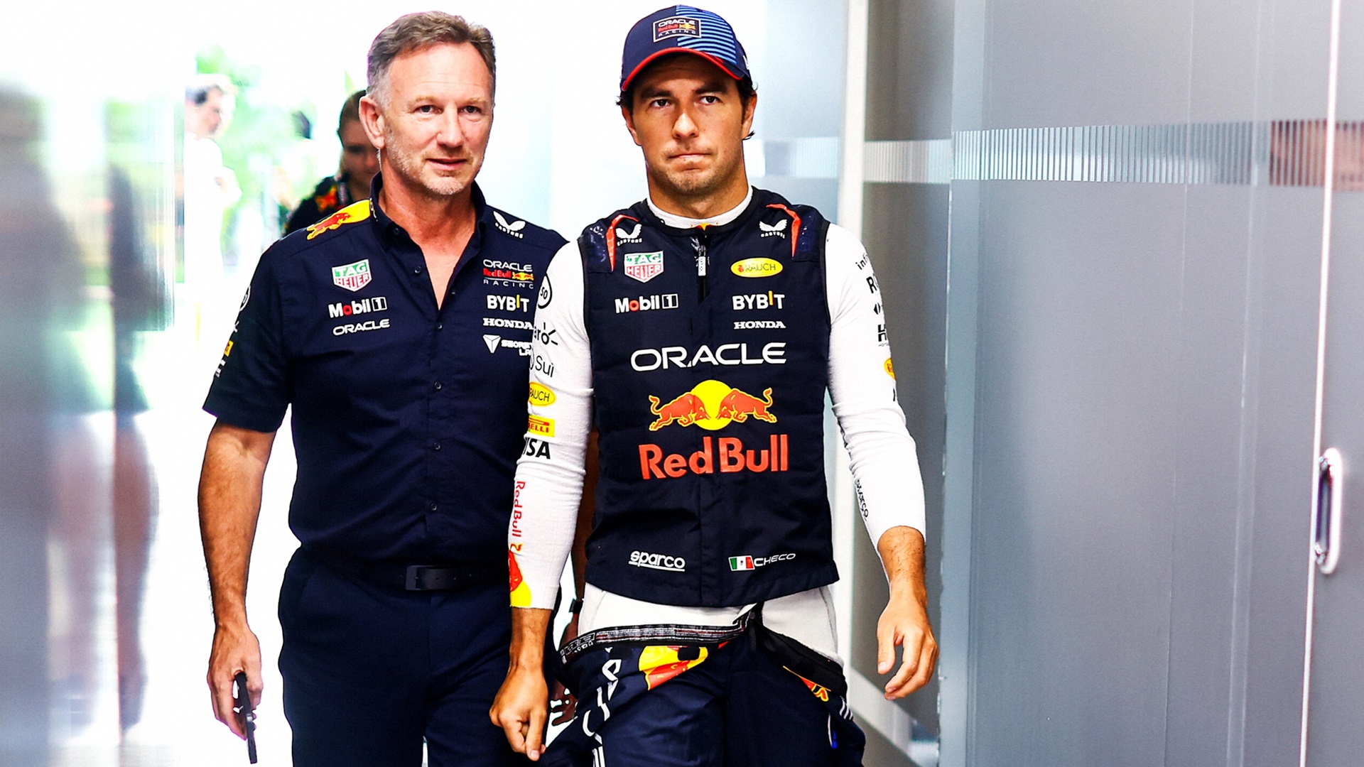 2024-09-22 Horner Perez Red Bull F1 Formula 1