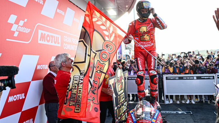 Pecco Bagnaia, GP Comunitat Valenciana, MotoGP 2023, noviembre 2023