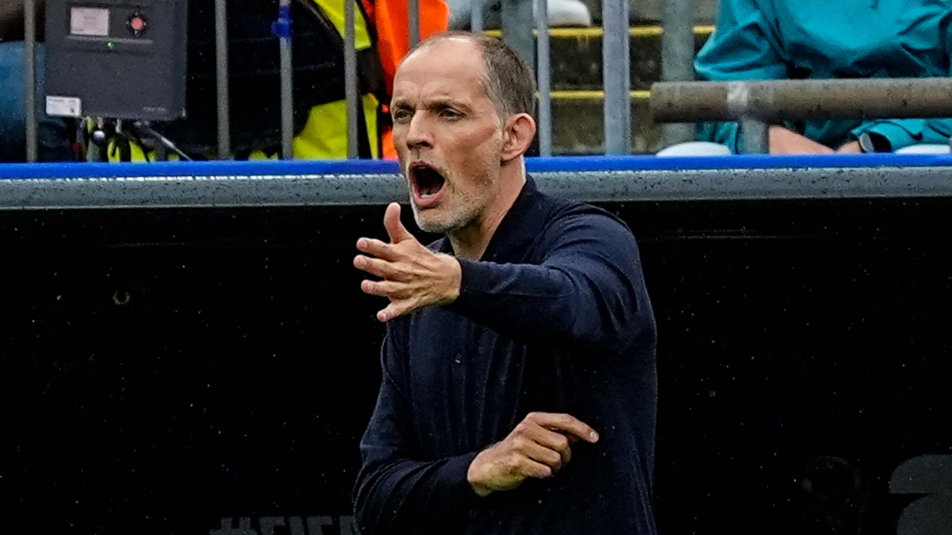 Thomas Tuchel of England during a game between England and Ghana