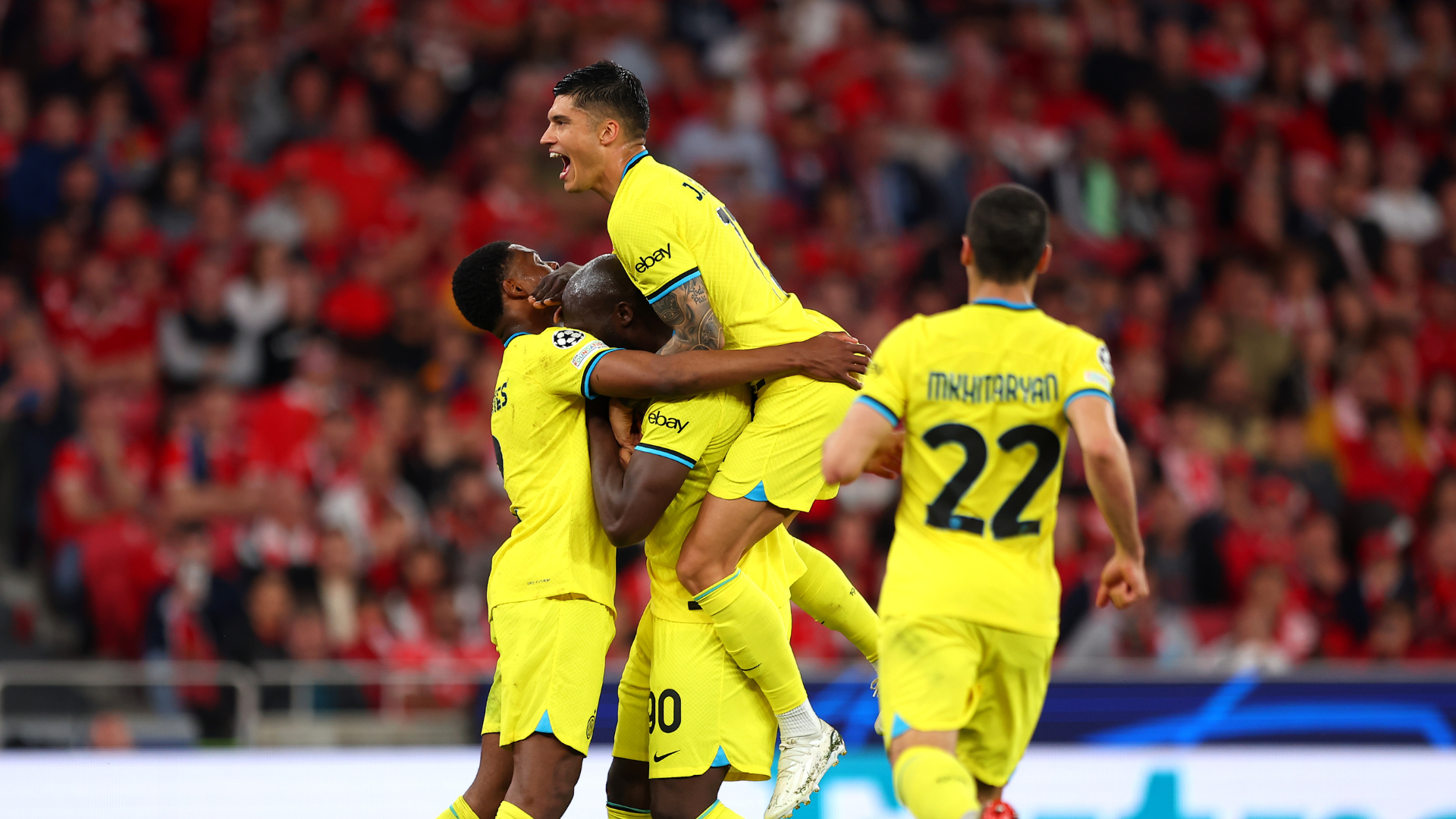 Benfica-Inter, Champions League, DAZN News Italia