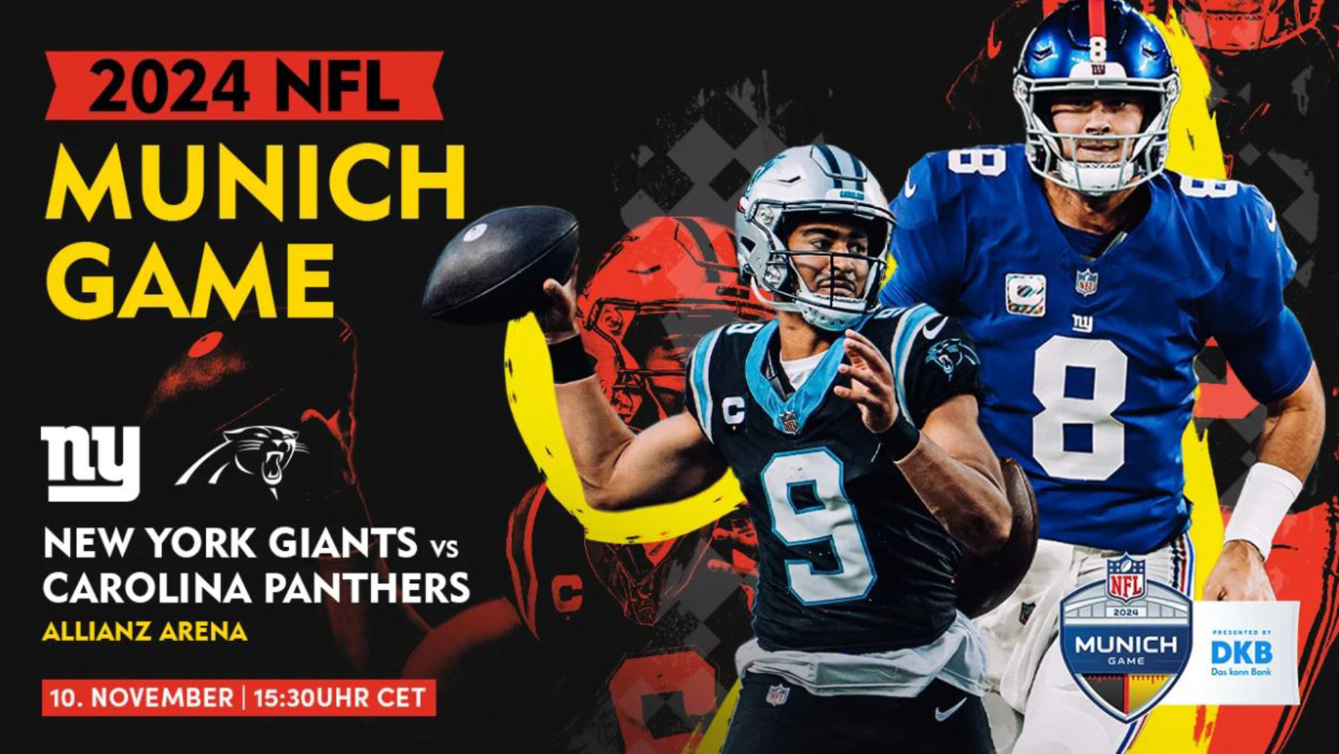 NFL Munich Game, Carolina Panthers New York Giants