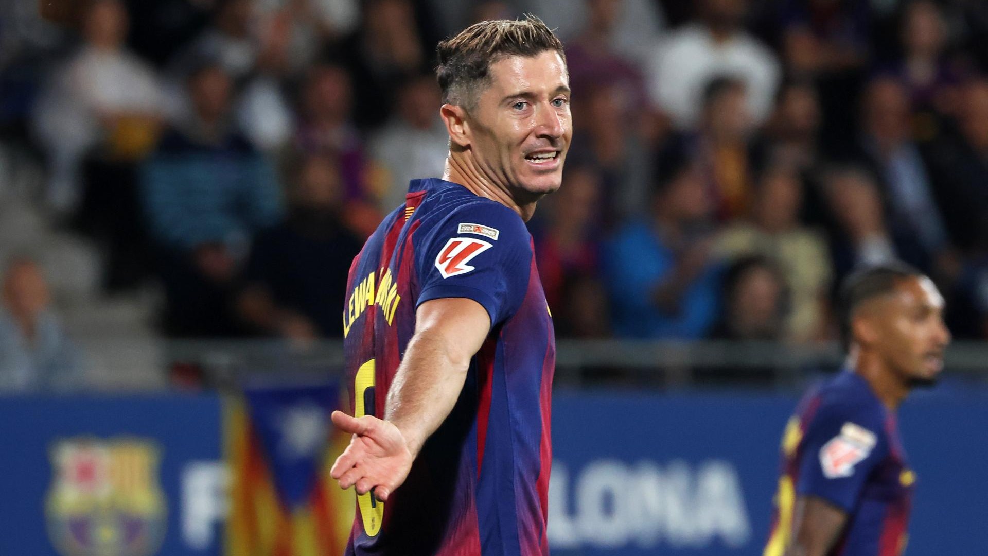 FC Barcelona Robert Lewandowski LaLiga 21092025