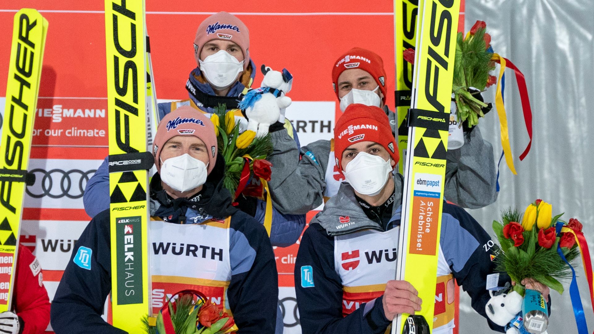 Skispringen Geiger Eisenbichler Schmid Freund 26022022