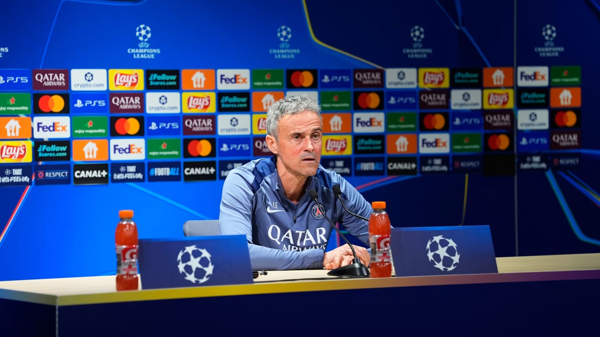 Luis Enrique, PSG, Champions League