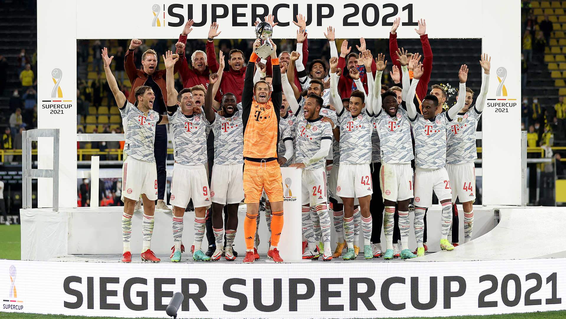 FC Bayern München RB Leipzig DFL Supercup
