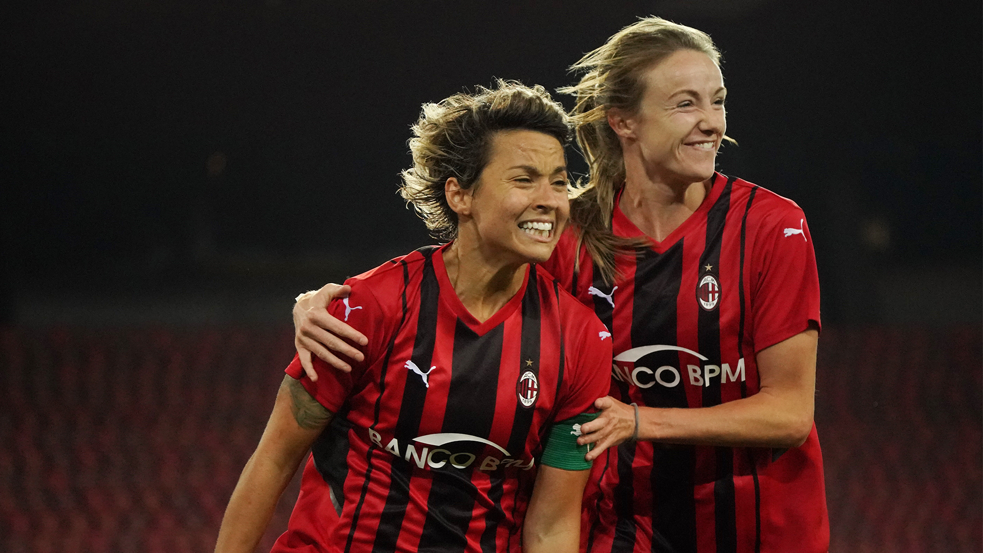 Valentina Giacinti, Milan Femminile. Women's Champions League